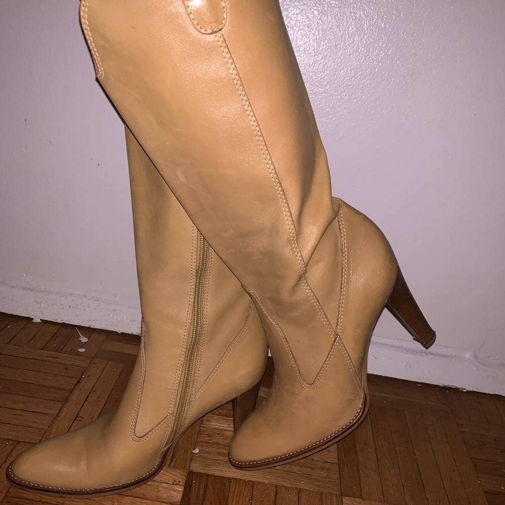 BCBGirls Mid-Calf Heel Boots